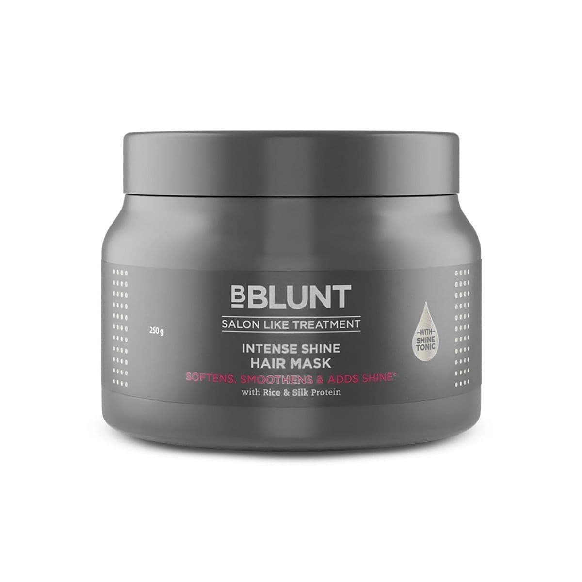 Offer : Intense Shine Hair Mask with Rice & Silk Protein for Softer, Smoother & Shinier Hair - 250 g