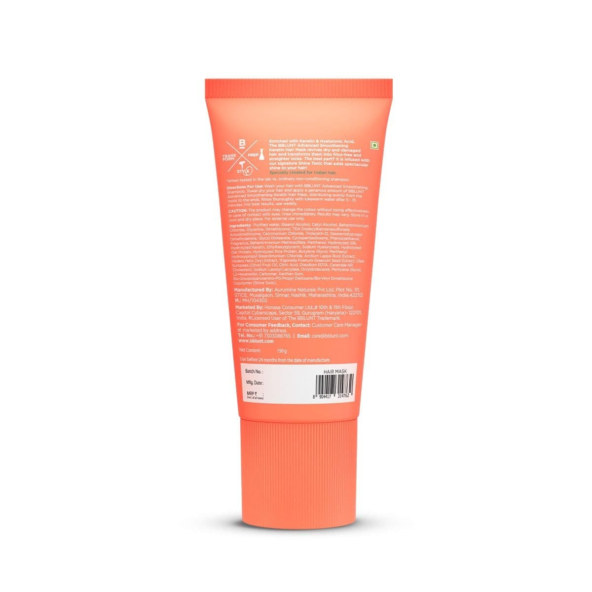 Offer : Advanced Smoothening Keratin Hair Mask with Keratin & Hyaluronic Acid - 150 g