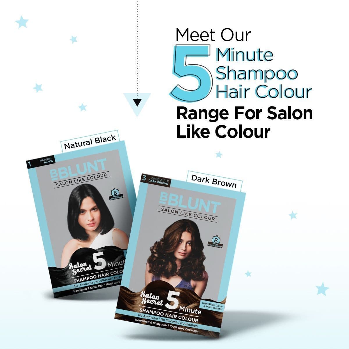 5 Min Shampoo Choco Dark Brown Duo test