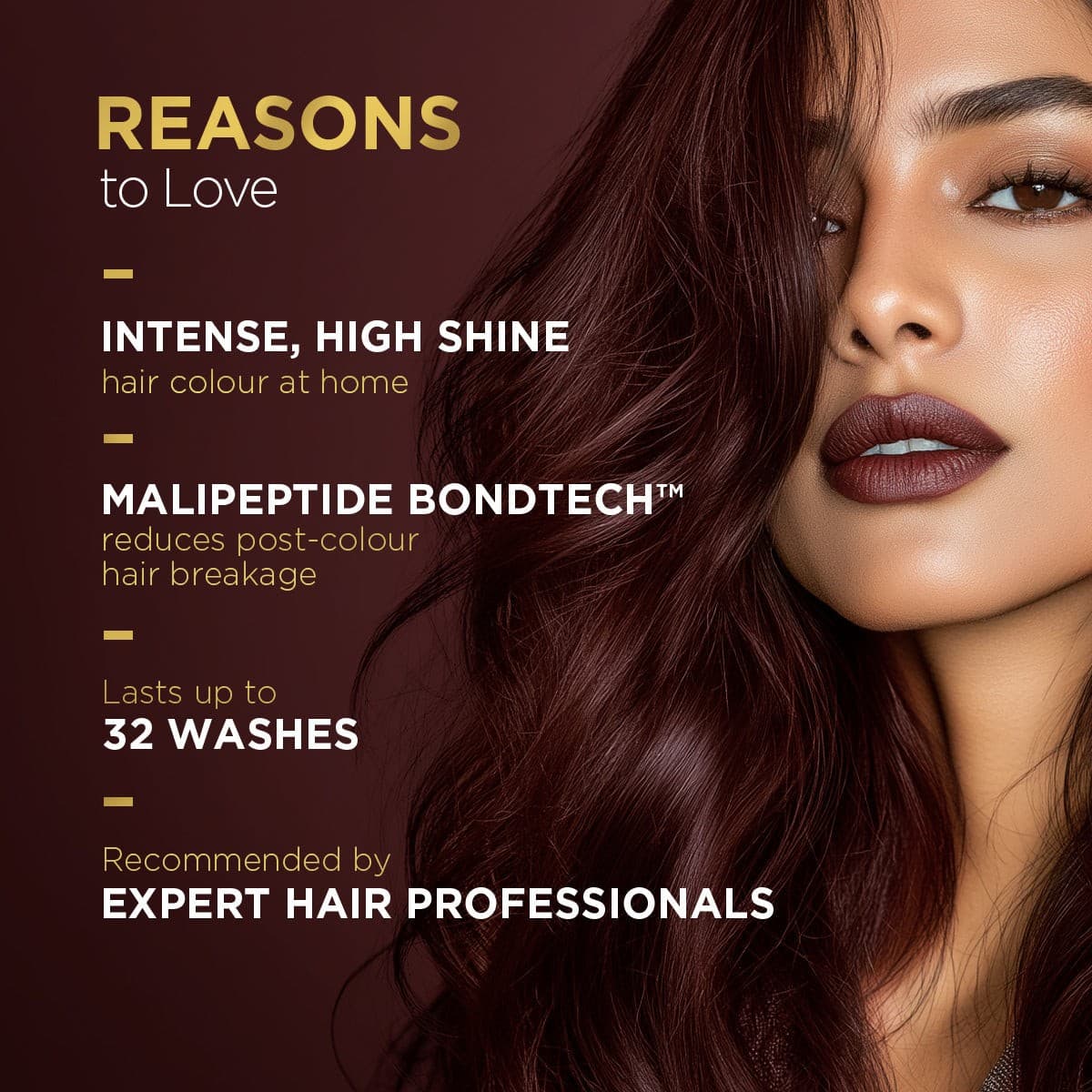 High Shine Conditioning Hair Colour - Mahogany Reddish Brown (Shade 4.56)(Pack of 2)