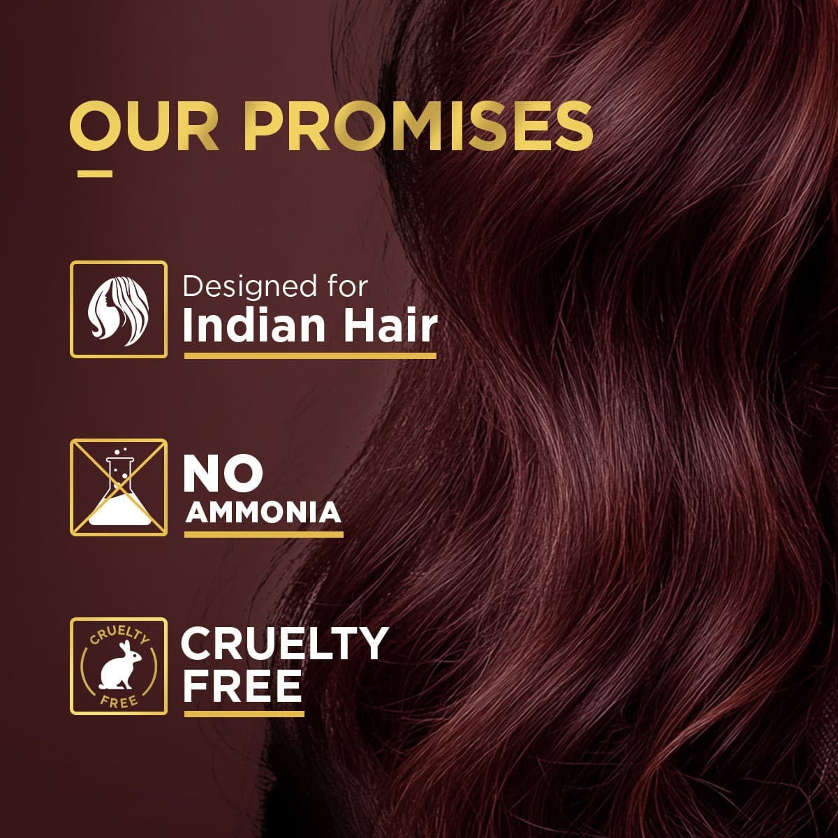 High Shine Conditioning Hair Colour - Mahogany Reddish Brown (Shade 4.56)(Pack of 2)