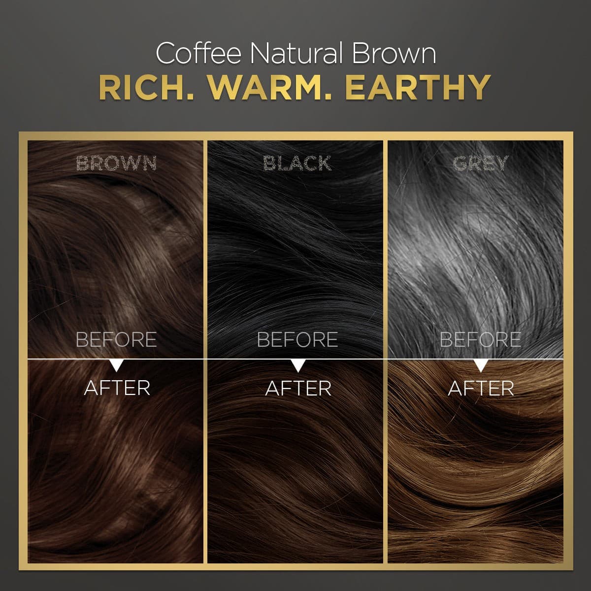 High Shine Conditioning Hair Colour - Coffee Natural Brown (Shade 4.31)(Pack of 3)