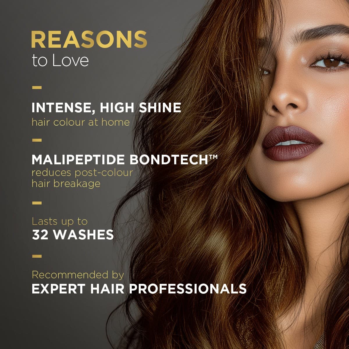 High Shine Conditioning Hair Colour - Honey Light Golden Brown (Shade 5.32)(Pack of 3)