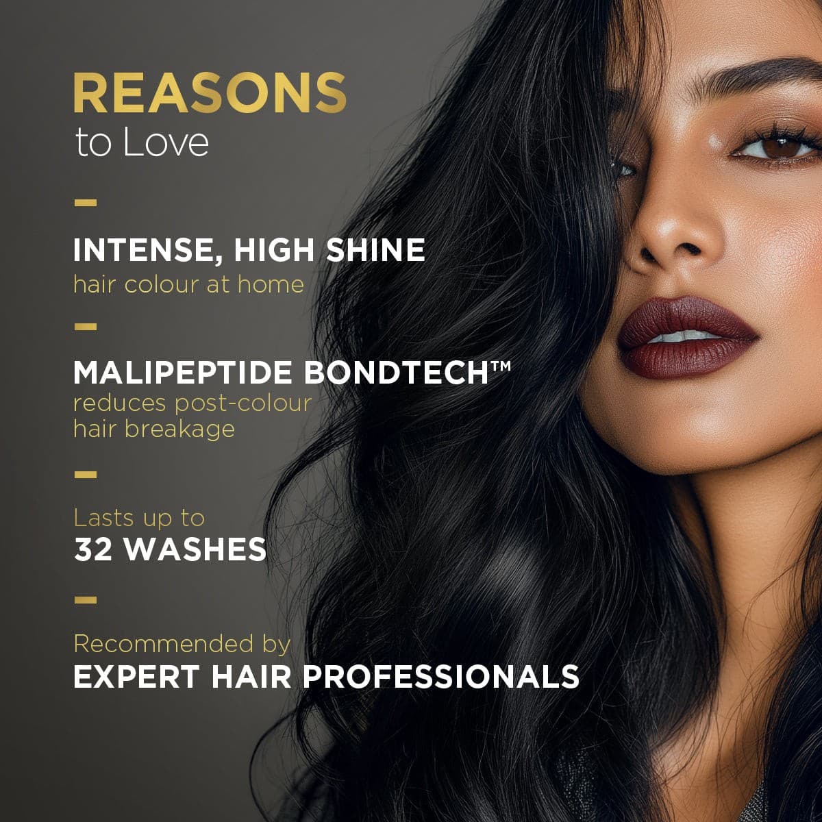 High Shine Conditioning Hair Colour - Natural Black (Shade 1)(Pack of 3)