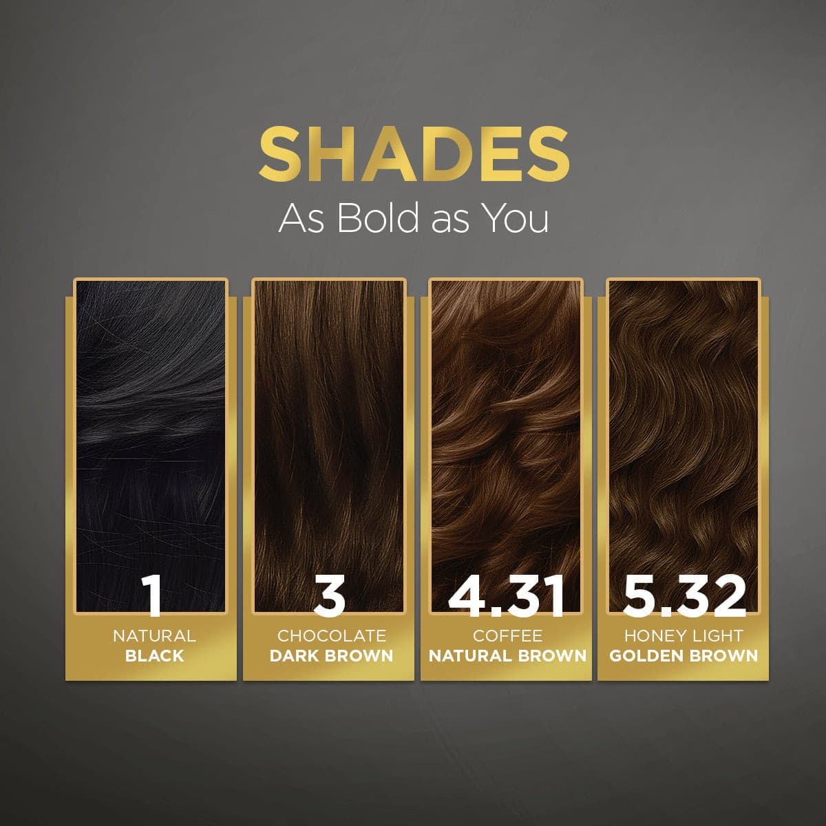 High Shine Conditioning Hair Colour - Natural Black (Shade 1)(Pack of 3)