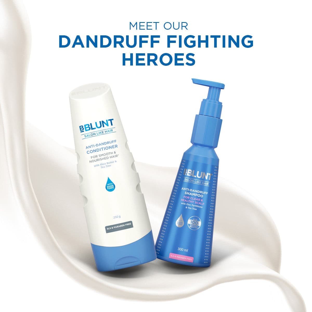 Anti-Dandruff Combo For a Clear & Healthy Scalp (300 ml + 250 g)
