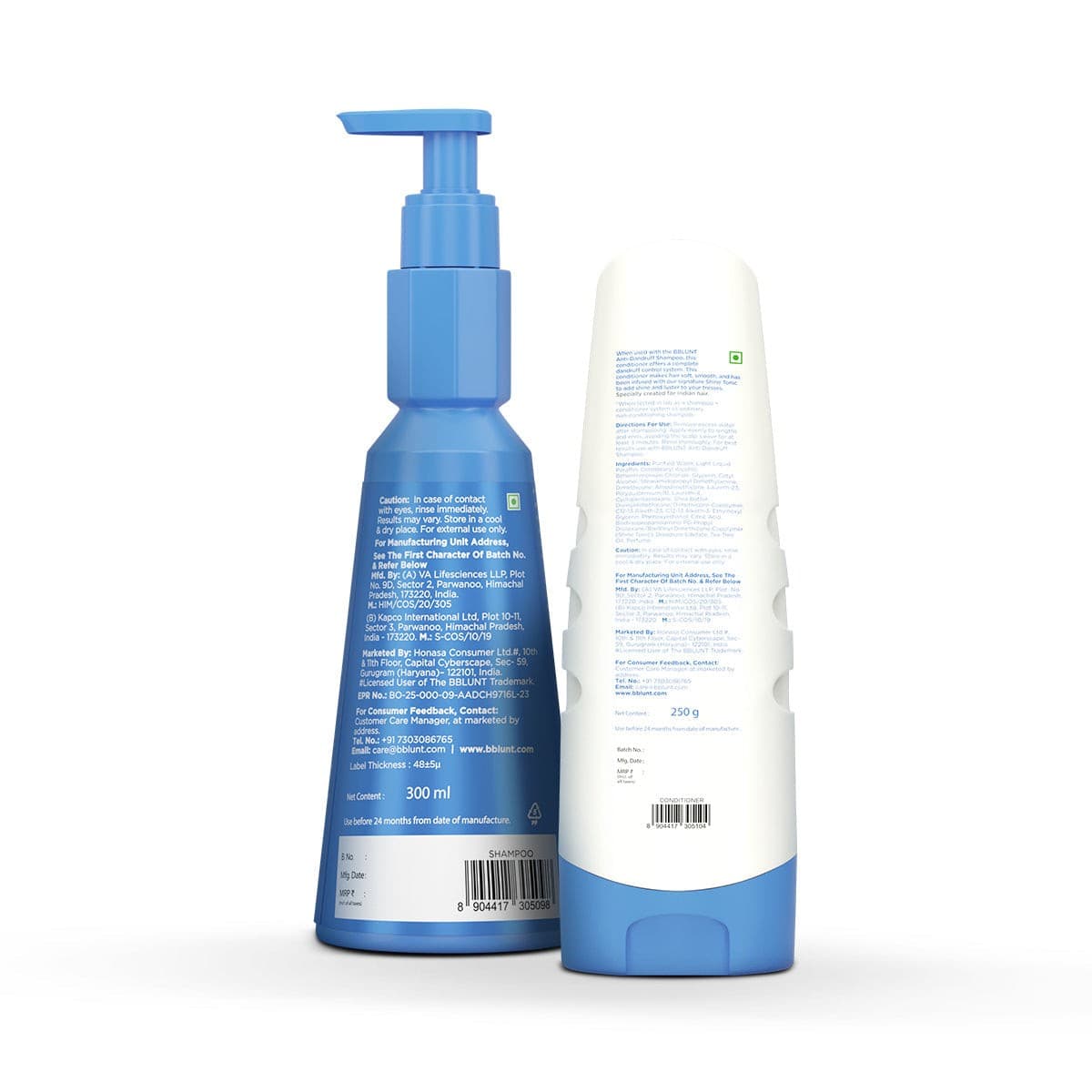 Anti-Dandruff Combo For a Clear & Healthy Scalp (300 ml + 250 g)