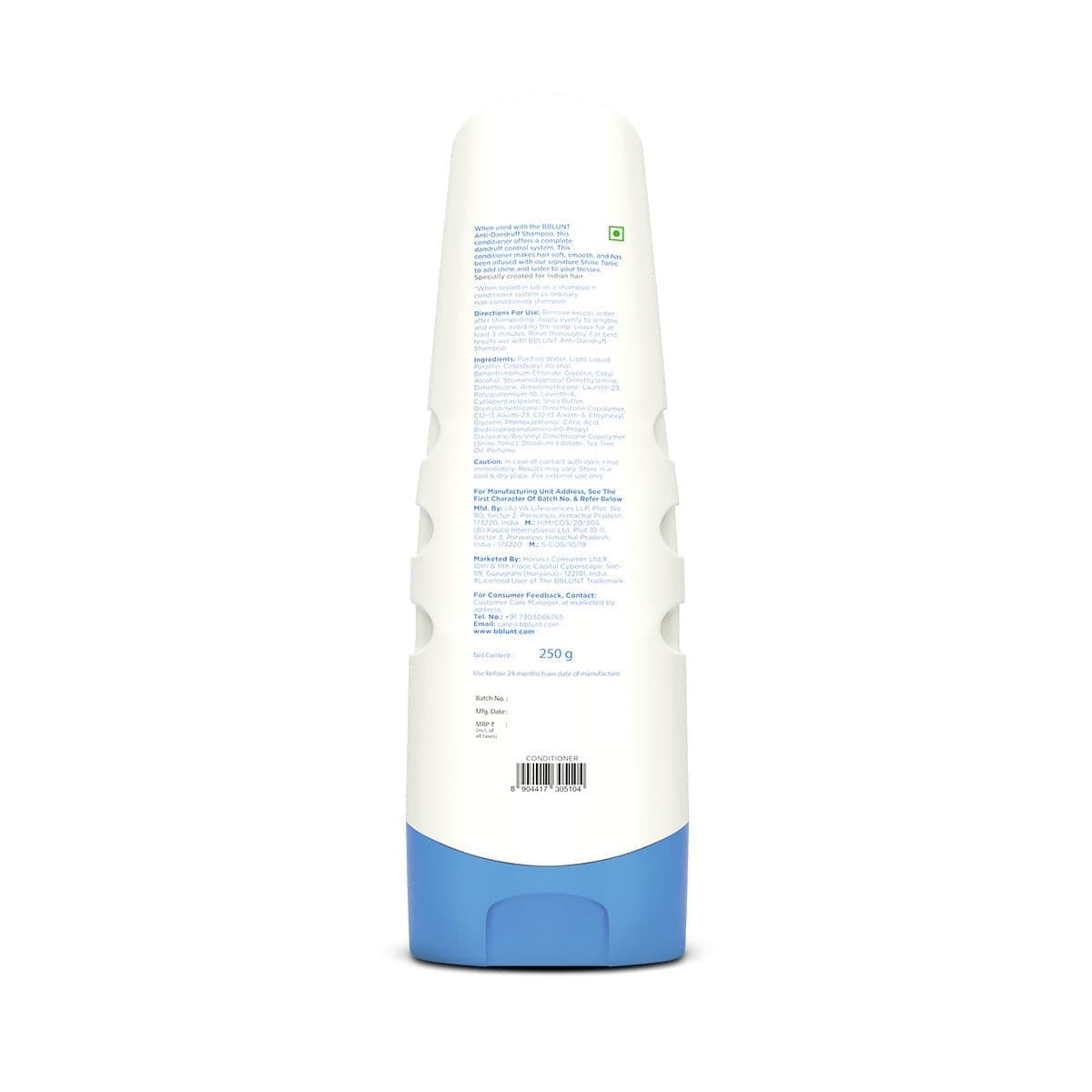 Anti-Dandruff Conditioner For Smooth & Nourished Hair - 250 g